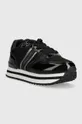 Παιδικά αθλητικά παπούτσια Patrizia Pepe μαύρο