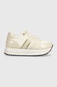 Patrizia Pepe sneakers pentru copii textil bej PPJ767.35.41