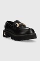 Παιδικά μοκασίνια Patrizia Pepe PPJ774.34 μαύρο AW23