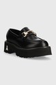 Детски мокасини Patrizia Pepe Girl PPJ774.35.41 черен AW23