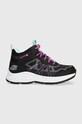 Skechers sneakersy dziecięce syntetyczny czarny 303417L