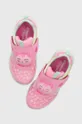 różowy Skechers sneakersy dziecięce GLIMMER KICKS Dziewczęcy