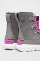 Κοριτσίστικα Παιδικές μπότες χιονιού Sorel CHILDRENS SOREL EXPLORER™ LACE WP 202063 γκρί