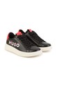HUGO sneakersy skórzane dziecięce niska czarny G29008.27.35