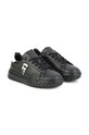 Karl Lagerfeld sneakersy skórzane dziecięce niska czarny Z29073.36.39