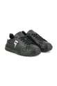 μαύρο Παιδικά δερμάτινα αθλητικά παπούτσια Karl Lagerfeld Παιδικά