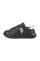 Karl Lagerfeld sneakersy skórzane dziecięce Z29073.36.39 czarny