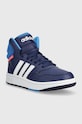 adidas Originals sneakersy dziecięce HOOPS MID 3. K GW0400 niebieski AW23