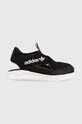 adidas Originals sandały dziecięce 36 SANDAL C imitacja skóry licowej czarny GX0861