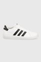 adidas sneakersy dziecięce GRAND COURT imitacja skóry licowej biały GW6511