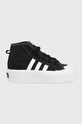 adidas Originals tenisi copii NIZZA PLATFORM MID textil negru GY9955
