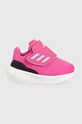 adidas sneakers pentru copii RUNFALCON 3. AC I textil roz HP5860