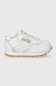 Dětské sneakers boty Reebok Classic CL LTHR Kojenecký výrobek bílá 100008336