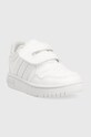 adidas Originals sneakers pentru copii Hoops 3.0 CF I GW0442 alb AW23