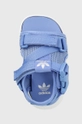 modrá Detské sandále adidas Originals 360 SANDAL 3.0 I