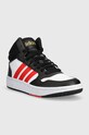 adidas Originals sneakersy dziecięce HOOPS MID 3.0 K HR0227 biały AW23