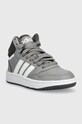 Дитячі кросівки adidas Originals HOOPS MID 3.0 K IF2721 сірий AW23
