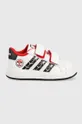λευκό Παιδικά αθλητικά παπούτσια adidas GRAND COURT Spider-man Παιδικά