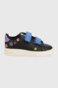 adidas sneakers pentru copii ADVANTAGE CF I imitatie de piele intoarsa negru IE7457