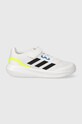 adidas sneakers pentru copii RUNFALCON 3.0 EL K textil alb IG7279