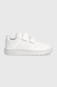 Detské tenisky adidas Originals HOOPS 3.0 CF C textilný biela GW0436