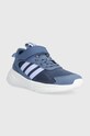adidas sneakersy dziecięce OZELLE EL K ID2298 niebieski AW23