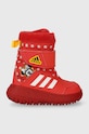 adidas buty zimowe dziecięce Winterplay Minnie I syntetyczny czerwony IG7191