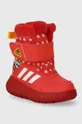 Detské zimné topánky adidas Winterplay Minnie I červená
