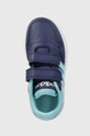 niebieski adidas Originals sneakersy dziecięce HOOPS 3.0 CF C