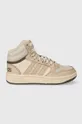 béžová Detské tenisky adidas Originals HOOPS MID 3.0 K Detský