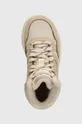 beige adidas Originals scarpe da ginnastica per bambini HOOPS MID 3.0 K