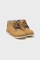Mayoral buty zimowe skórzane dziecięce żółty 42429.57B.Baby