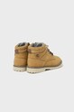 Mayoral buty zimowe skórzane dziecięce 42429.57B.Baby żółty