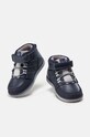 Detské poltopánky Mayoral imitácia kože tmavomodrá 42433.60A.Baby