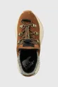 коричневий Дитячі замшеві зимові черевики Sorel YOUTH ONA CONQUEST FELT