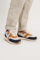 Дитячі кросівки Liewood LW17989 Jasper Suede Sneakers замша темно-синій LW17989