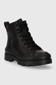 Camper ghete de iarna pentru copii din piele Brutus Kids K900179.27 negru AW23