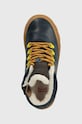 Camper scarpe invernali in pelle bambino/a K900313 Brutus Kids blu navy K900313.28.38