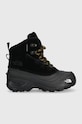 The North Face buty zimowe dziecięce Y CHILKAT V LACE WP ocieplane czarny NF0A7W5Y