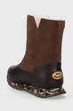 Хлопчик Дитячі шкіряні зимові черевики Emu Australia K12941 Baker K12941.Baker коричневий