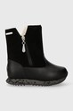 Emu Australia ghete de iarna pentru copii din piele K12941 Baker izolat negru K12941.Baker