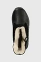чорний Дитячі шкіряні зимові черевики Emu Australia K12941 Baker