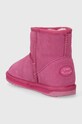 Dziewczynka Emu Australia śniegowce zamszowe dziecięce K12958 Barton Heart K12958.Barton.Heart różowy