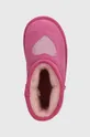 розовый Детские замшевые сапоги Emu Australia K12958 Barton Heart