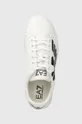 biały EA7 Emporio Armani sneakersy skórzane dziecięce