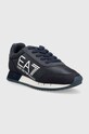 EA7 Emporio Armani sneakersy dziecięce XSX107.XOT56 granatowy SS24