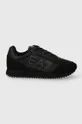 czarny EA7 Emporio Armani sneakersy dziecięce Dziecięcy