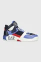 niebieski EA7 Emporio Armani sneakersy dziecięce Dziecięcy