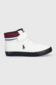 Polo Ralph Lauren sneakersy dziecięce wysoka biały RF103225.35.40