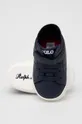sötétkék Polo Ralph Lauren baba cipő